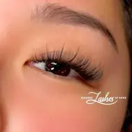 Designer anime manga style lash extensions Orange County - Dramatic length volume Japanese inspired OC salon