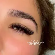 Mega Russian volume lash extensions Orange County - Dramatic fluffy Russian volume lashes expert salon OC