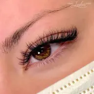 Natural lash extension fill Orange County - Professional maintenance refill service OC salon