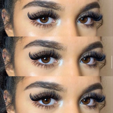 Super mega Russian volume lash extensions Orange County - Ultra dramatic glamorous Russian volume lashes premium salon OC