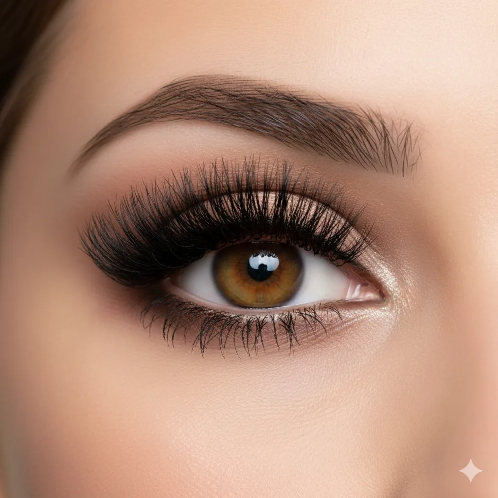 Hybrid lash extensions by Nancy at Elegant Lashes By Katie